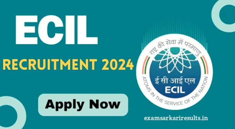 ECIL Recruitment 2024